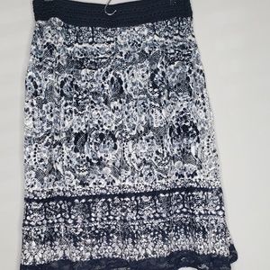 Joe-B A-line skirt with embroidered details. 2/$30